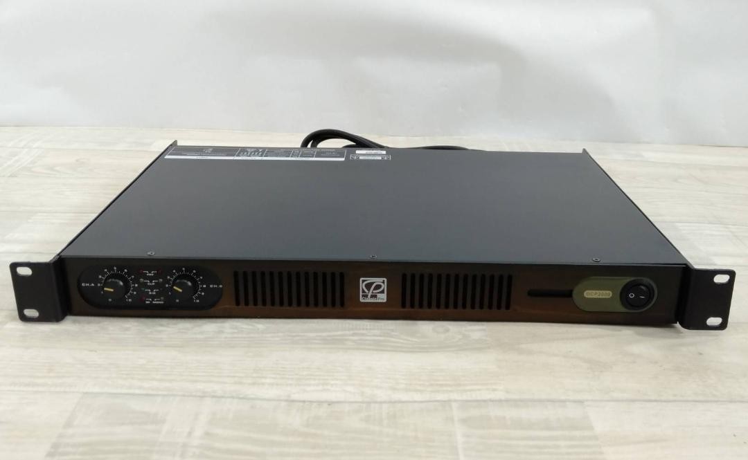 ｇｇａｃｍｋ　CLASSIC PRO DCP2000 1400 Classic Pro Power Amplifier DCP2000 Used Tested Electronics