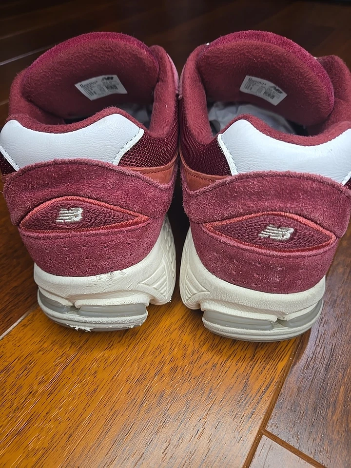 New Balance 2002R Suede Pack - Garnet Deep Earth Red Men's Size 10.5 Mint Condit - Image 4 of 4