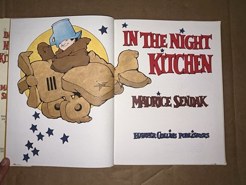 In The Night Kitchen by Maurice Sendak 1970 25th Anniversary Edition HC + DJ - Picture 4 of 5