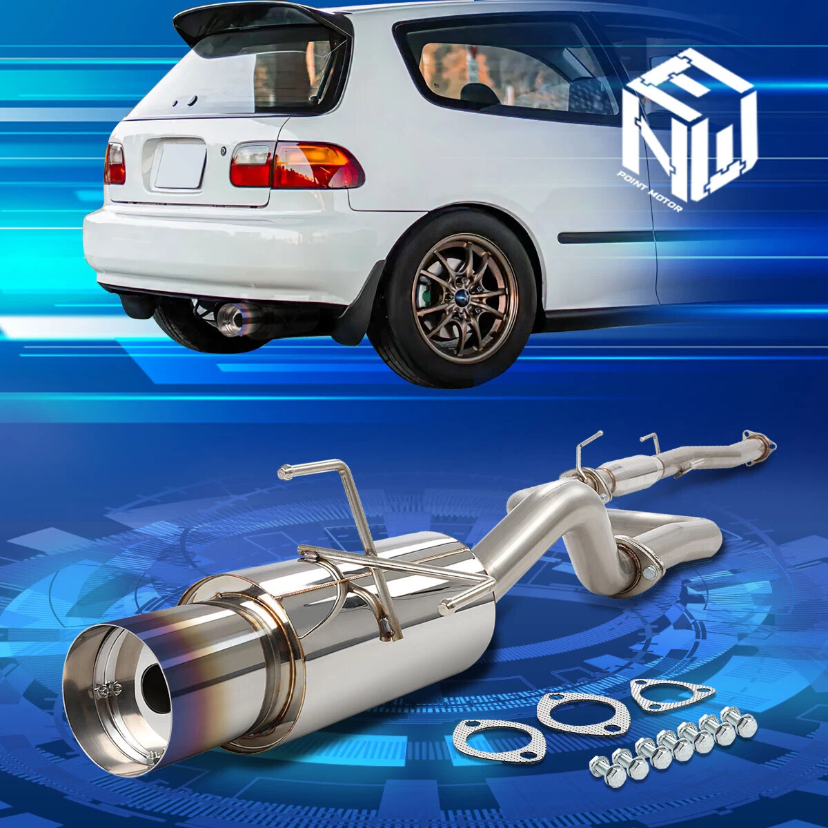 Best muffler for honda cheap civic