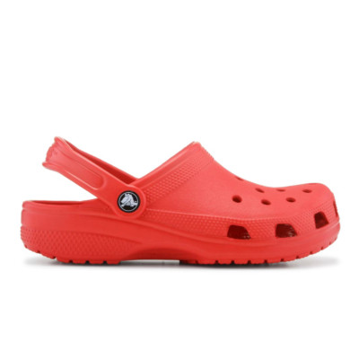 Crocs Classic Clogs Red Lightweight Comfort Slip On Sandals Water Shoes Unisex