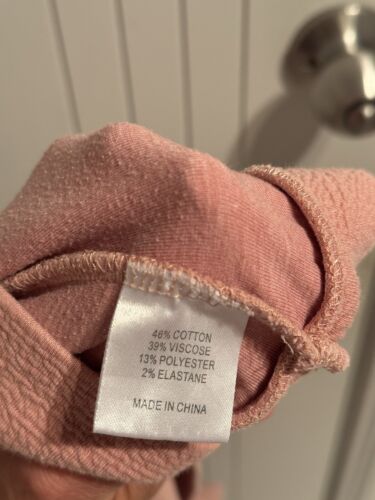 BAE THE LABEL Pink Maternity Crop Top Longsleeve Cross Your Heart Size XS - Picture 14 of 14