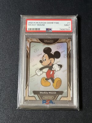 Psa9 Disney100 ディズニー KAKAWOW ベル サイン Psa9 Disney100 ディズニー KAKAWOW ベル サイン