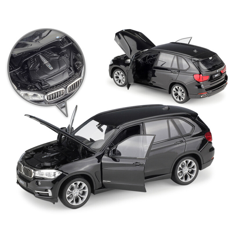 BMW X5 ミニカー 黒 2人乗り Amazon.com: ERBADIHAGO Toy Cars Compatible for X5 1/32 Metal