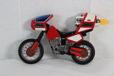 Vintage Power Rangers Zeo Jet Cycle Toy Motorcycle Red T338