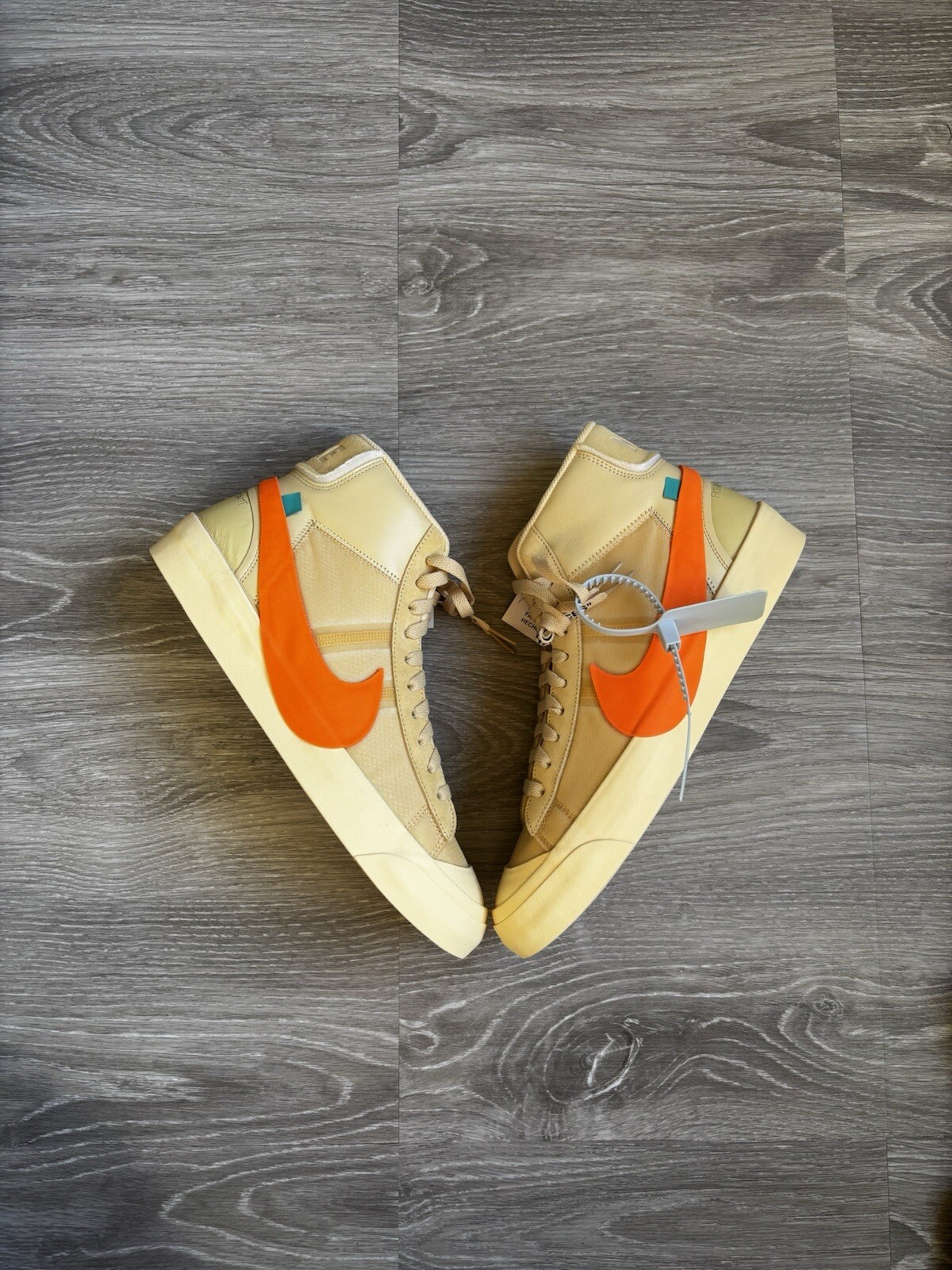 OFF WHITE X NIKE Taglia 11 Nike Off White x Blazer Mid All Hallows Eve