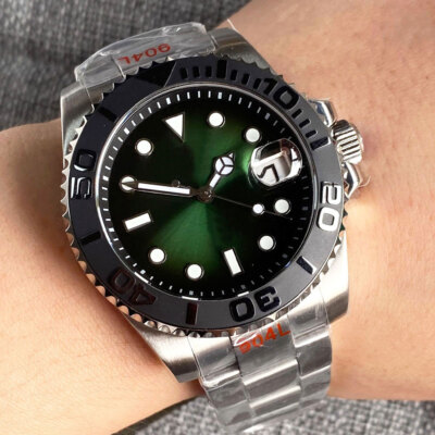 20atm 40mm Tandorio Green black dial sapphire glass NH35A Automatic mens Watch