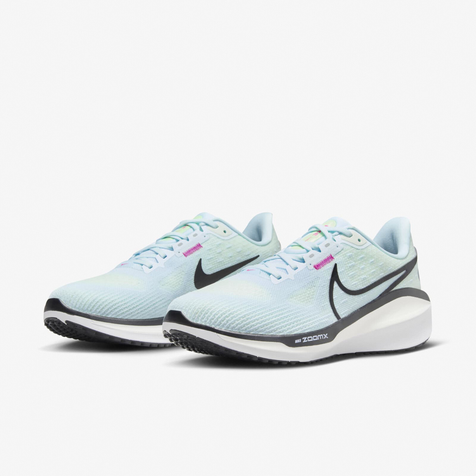 Женские дорожные кроссовки Nike Wmns Vomero 17 Glacier Blue Black FB8502-402
