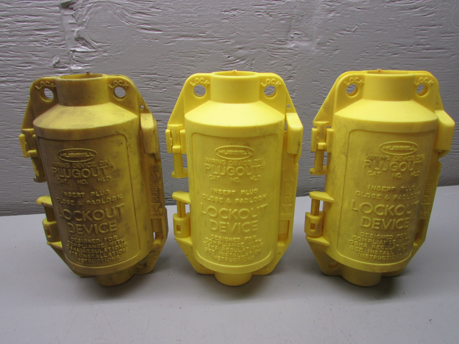 Hubbell HLD Lockout Device Lot of 3! | eBay