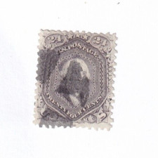 MATT'S STAMPS SCOTT #99, 24-CENT GEORGE WASHINGTON, USED, F-GRILL, CV$1600