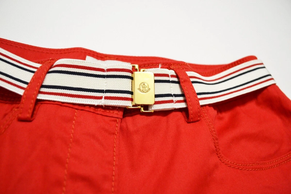 Moncler red shorts 2025