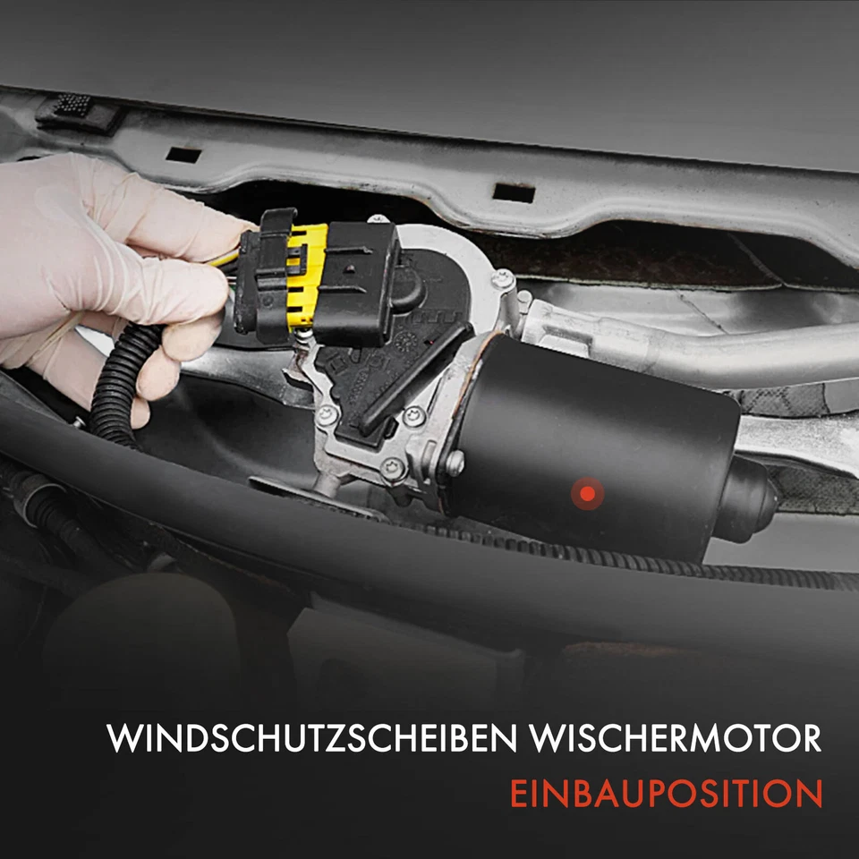 Wischermotor Heckwischermotor Hinten 12V 3-polig für BMW E91 318i 320d E61 530d - Bild 4 von 4