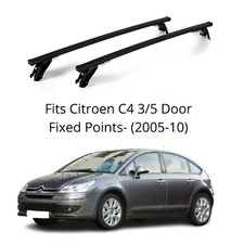  Roof Rack Bars For Citroen C4 3/5 Door 2005-10 with Fixed Points ST307/029M