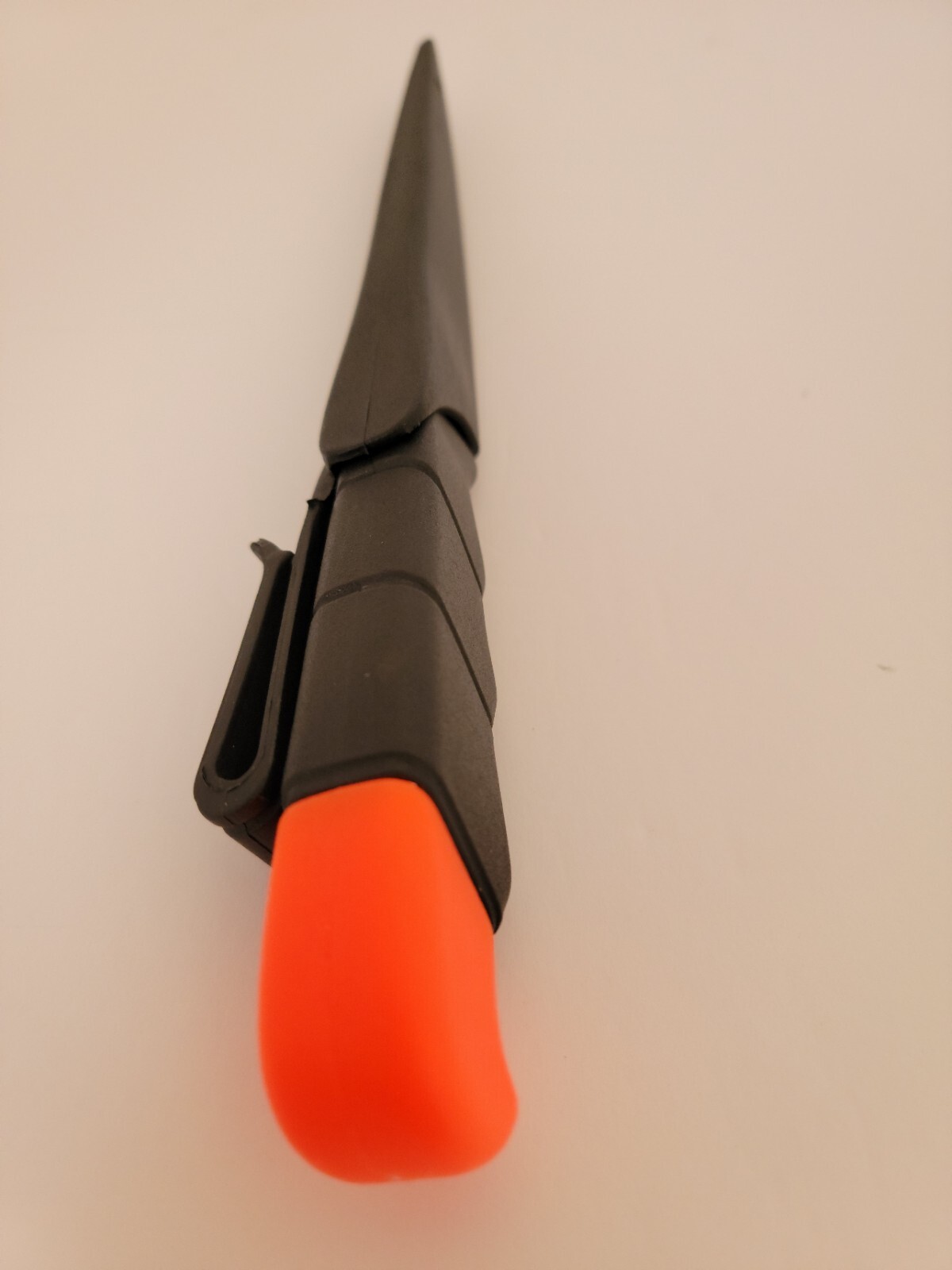 (Fillet Knife) 5" Wet Work W (Sheath) Black/Orange (Fishing Knife) New Open Box