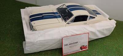 1966 Shelby GT350 ホワイト ミニカー 1:43 Ford - Mustang Shelby