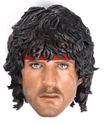 Threezero 3Z0328 Rambo II - 1/6th scale Head Sculpt Only