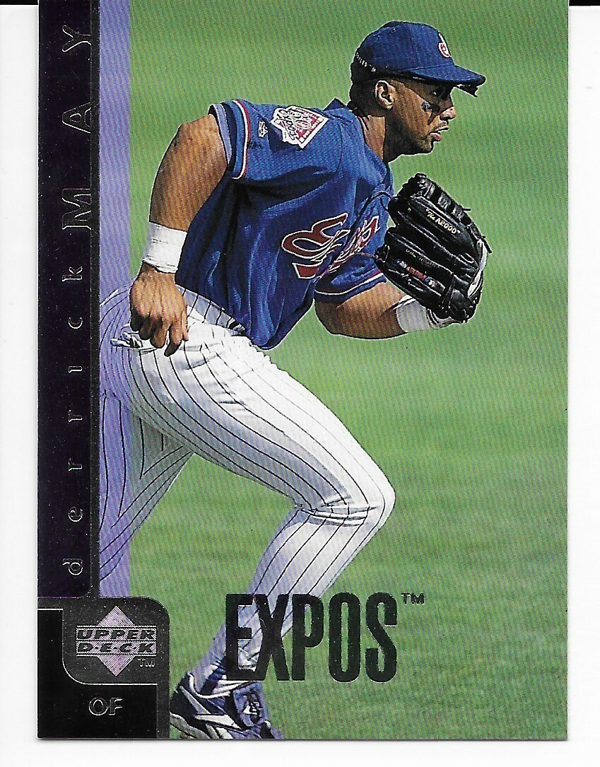 1998 Upper Deck Derrick May #700 EXPOS NM 
