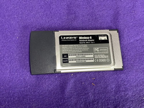 Linksys WPC11 ver. 4 Wireless-B 2.4Ghz 802.11b Adapter do notebooka - Zdjęcie 2 z 2