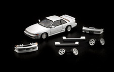 Bm Creations Nissan Silvia S13 - White - Lhd 164 Scale Diecast Car 64b0297 Bm Creations Nissan Silvia S13 - White - Lhd 164 Scale Diecast Car 64b0297