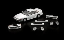 BM Creations Nissan Silvia S13 - White - LHD 1:64 Scale Diecast Car 64B0297