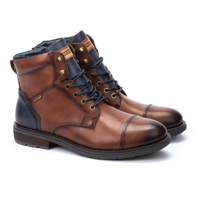Pikolinos York M2M-8170 Herren Cuero Leder Reißverschluss & Spitze Stiefeletten UVP 134,95 