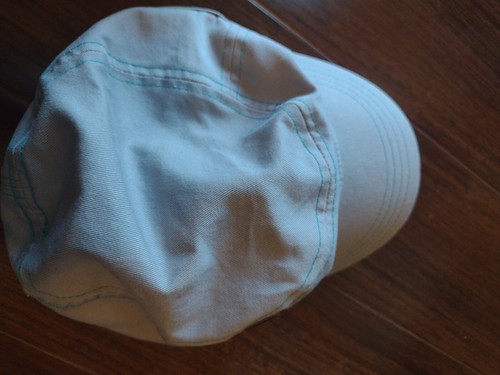 Super Bowl XLVII Women’s Gray Military Style Strap Cap Hat NFL Football Ravens - Picture 5 of 11