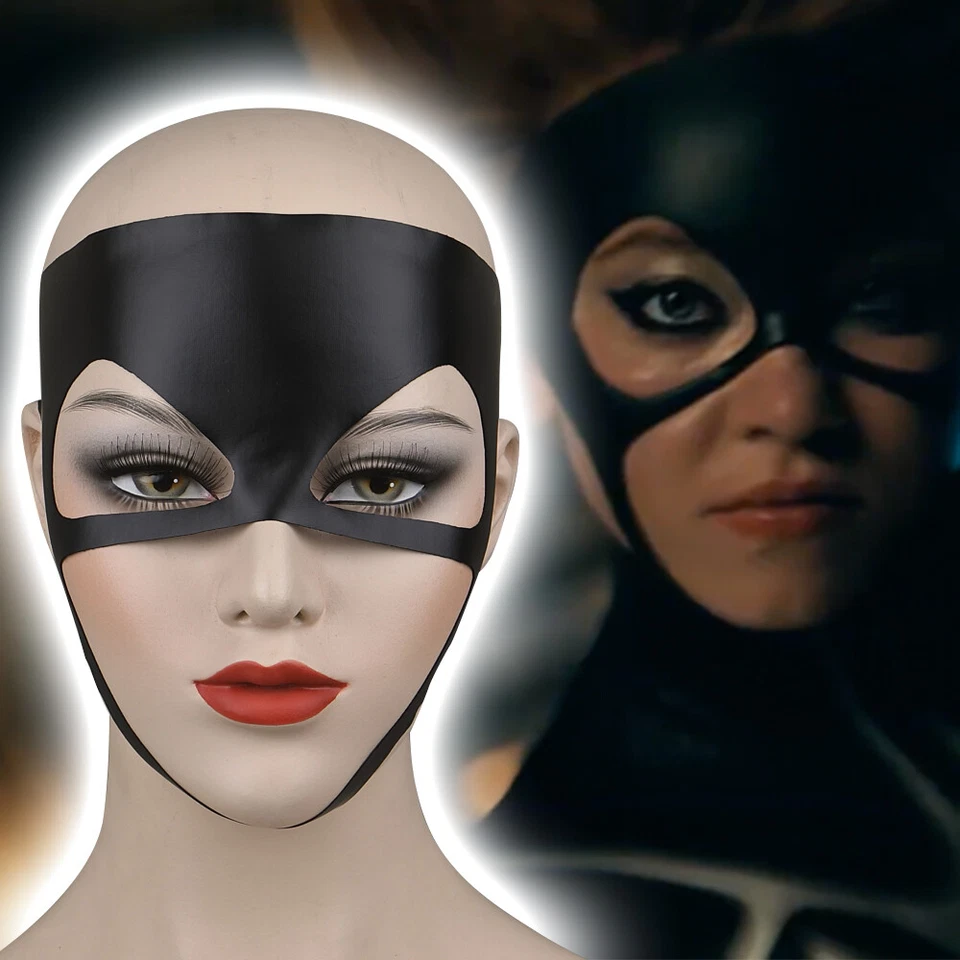 Cosplay Madame Web Spider Woman Mask Halloween Superhero Masquerade Masks Props - Image 2 of 4