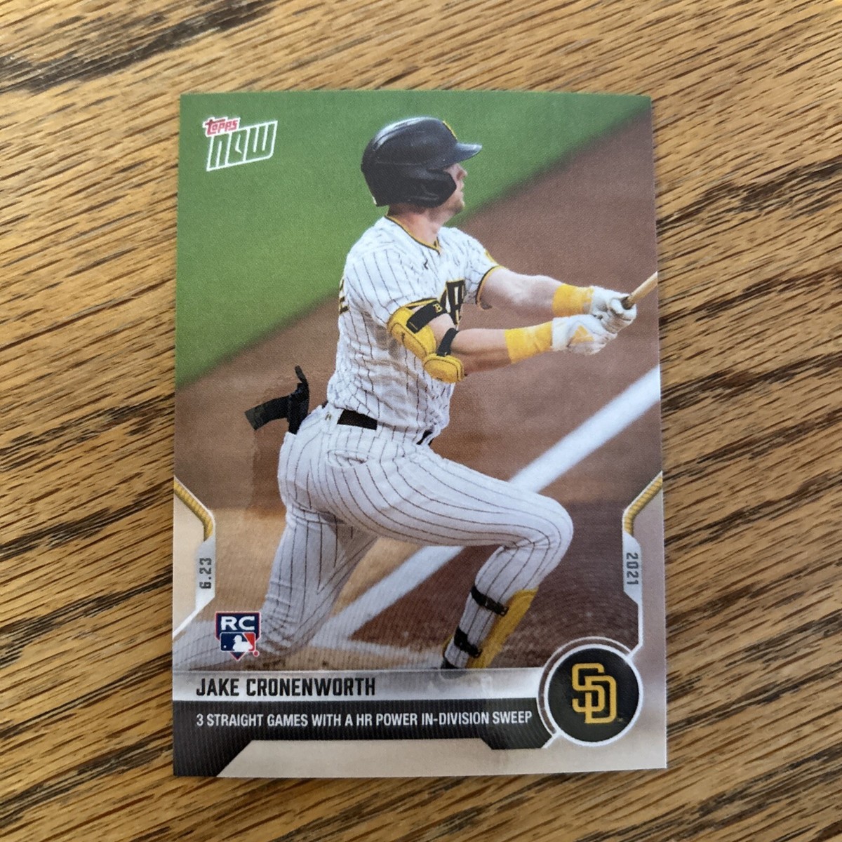 2021 Topps Now - #406 Jake Cronenworth (RC) In Hand | eBay