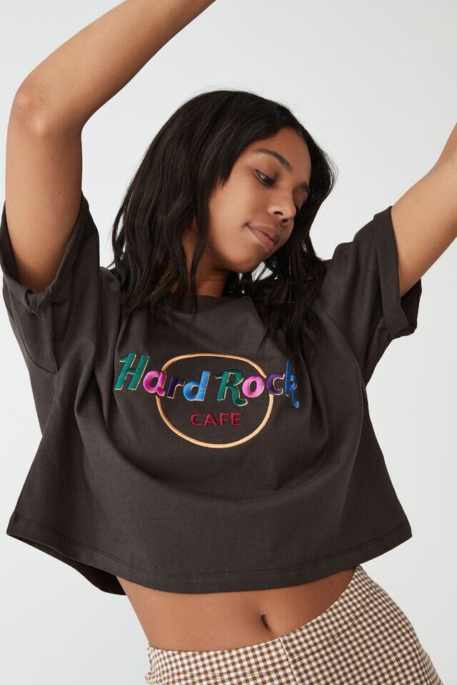 cotton on cropped tee