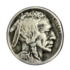 1917-D 5C Buffalo Nickel VG #