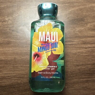 Bath & Body  Maui Mango Surf  Shea & Vitamine E Shower Gel