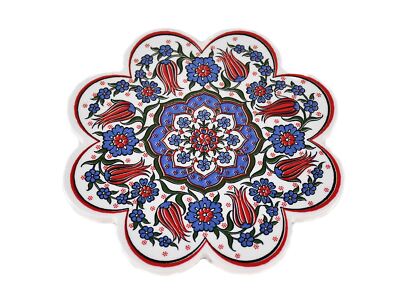 Turkish Trivet Traditional Iznik Design 74
