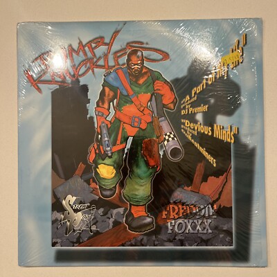 FREDDIE FOXXX  BUMPY KNUCKLES A PART OF MY LIFE DEVIOUS MINDS 12  Vinyl rare