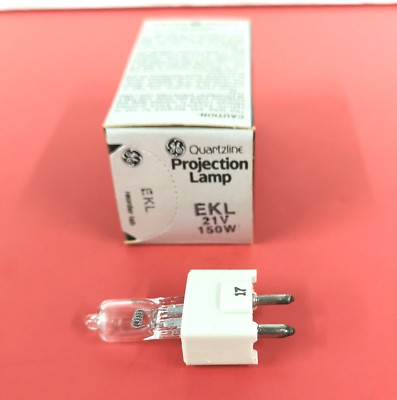 EKL 150W 21V Photo Stage Projection LIGHT BULB LAMP JCD150w NEW GE 34428