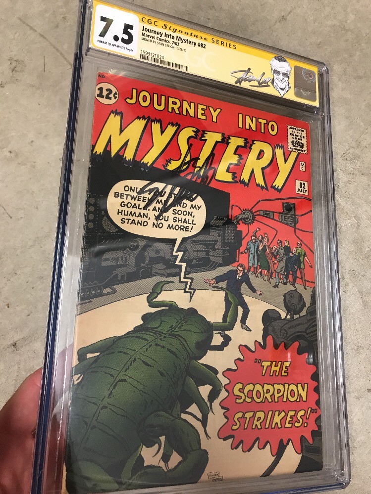Journey into Mystery 82 83 Signature Series Signed By Stan Lee 2nd Highest CGC