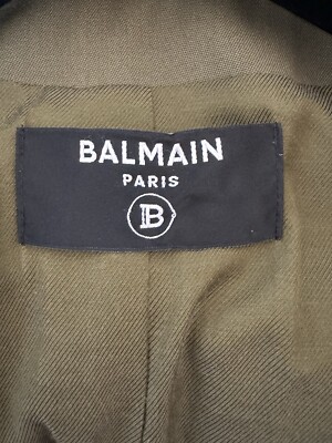 ざっきー　バルマン　美ジャケット　38 特価！　シルクラペル！ 楽天市場】BALMAIN / バルマン | 1B テーラード ジャケット | 38