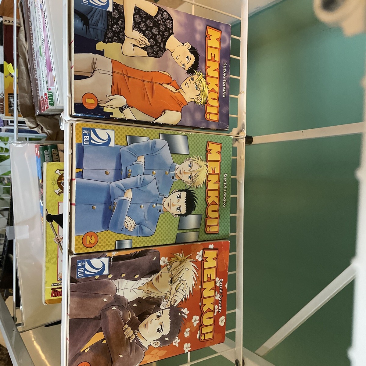 Menkui! by Suzuki Tanaka Lot Of 3 Manga Graphic Novel vol 1-3