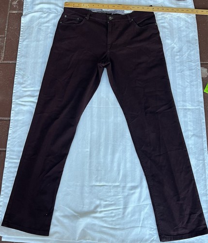 Brax Cooper Fancy Regular Straight Stretch Performance Two Tone Pants Size 38x32