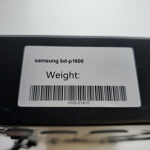 Samsung Blu-Ray Player BD-P1600 HDMI WiFi Blu-Ray Disk Player Tested/Working - Picture 8 of 8