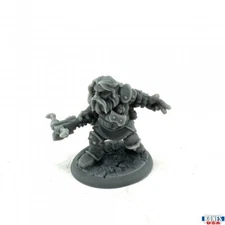 SNORRI OATHBREAKER, DWARF ROGUE Reaper Mini Bones USA: Reaper Legends REM30169