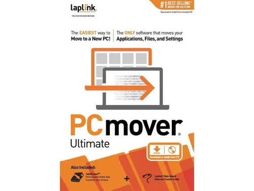 Laplink PCmover v.11.0 Ultimate With Ethernet Cable - 1 User - Picture 2 of 2