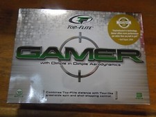 NEW Top Flite Gamer 1 Dozen Golf Balls With Dimple In Dimple Aerodynamics UNUSED