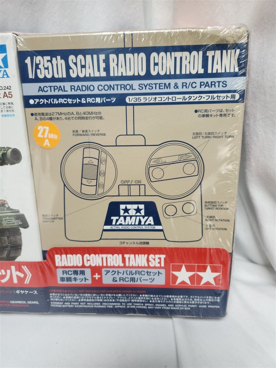 TAMIYA LEOPARD 2 A5 ラジオコントロールタンクセット Tamiya Leopard 2 A5 1:35 Radio Control Main Battle Tank Set