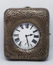 OMEGA  8 DAY GOLIATH POCKET WATCH TRAVEL WATCH MANUEL WIND CIRCA 1900s