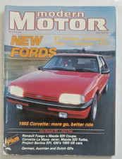 Modern Motor Car Magazine November 1984  Ford XF Falcon Ghia ZL  Fairlane Launch