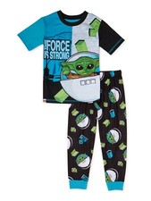 Lego Star Wars Baby Yoda 2 PC Short Sleeve Pajama Set Boy Size 8 10/12