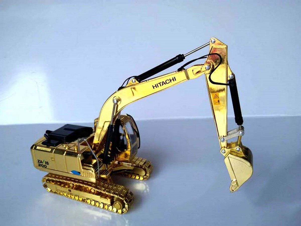 1/40 Scale Hitachi ZAXIS200 5 Series Hydraulic Excavator