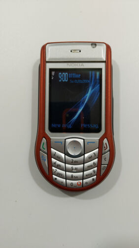 1113. Nokia 6630 sehr selten - für Sammler - entsperrt - ROT - Bild 1 von 8