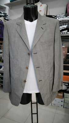 E. De Simone Men's Gray Jacket New Size 50 GC050LZ