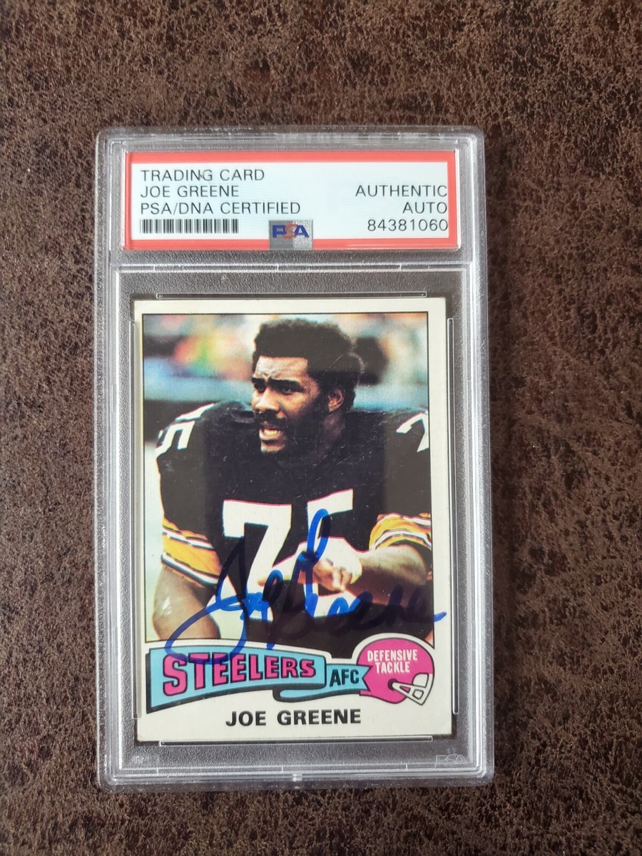 1975 Topps Mean Joe Greene #425 -PSA/DNA Certified-Pittsburgh